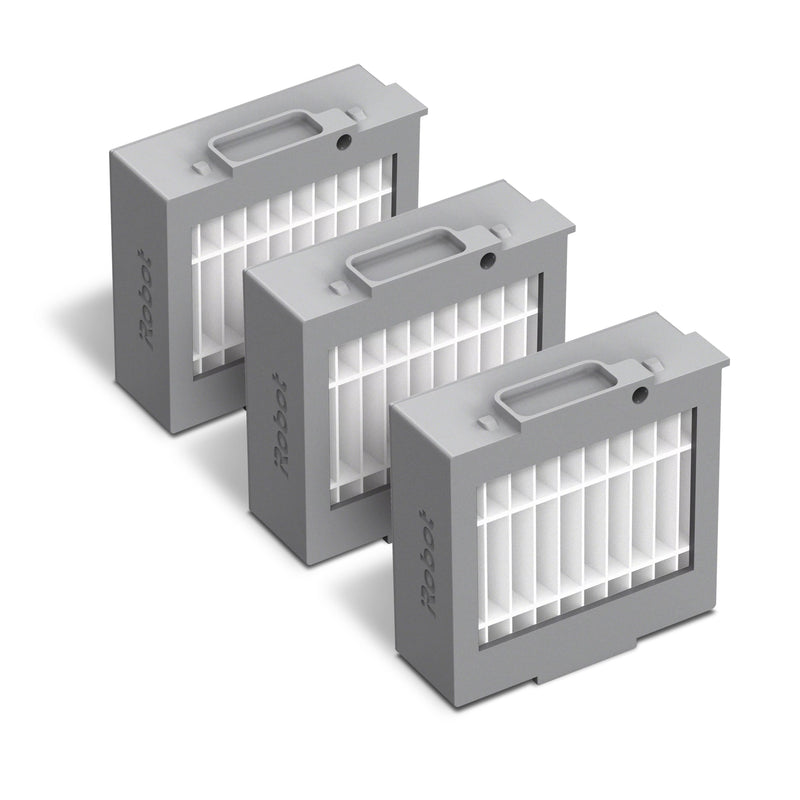 3-pk Replacement Filter for Roomba Max 705 Vac Robot and Roomba Plus 504 Vac Robot, 3-pk
