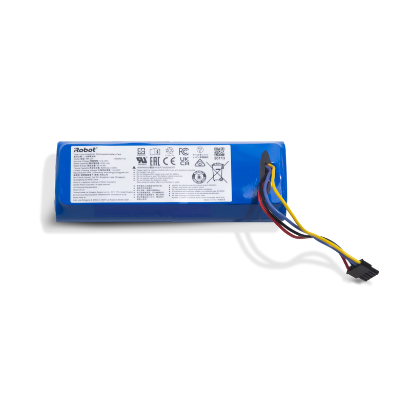 Battery for Roomba Plus 405, 504, 505 Robots, and Roomba Max 705 Vac Robots