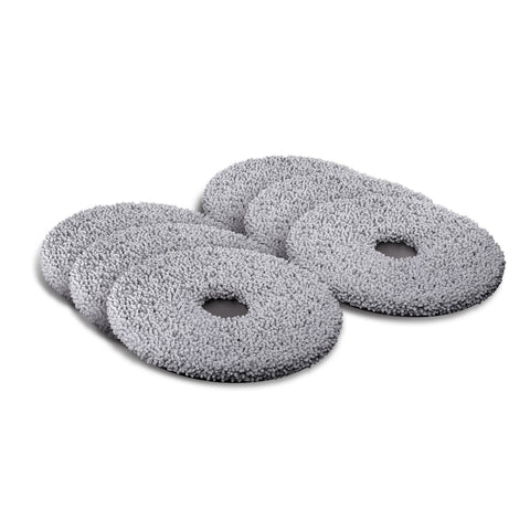 6-pk Replacement DualClean mop pads for Roomba Plus 575/515/415 Combo Robots, 6-Pack