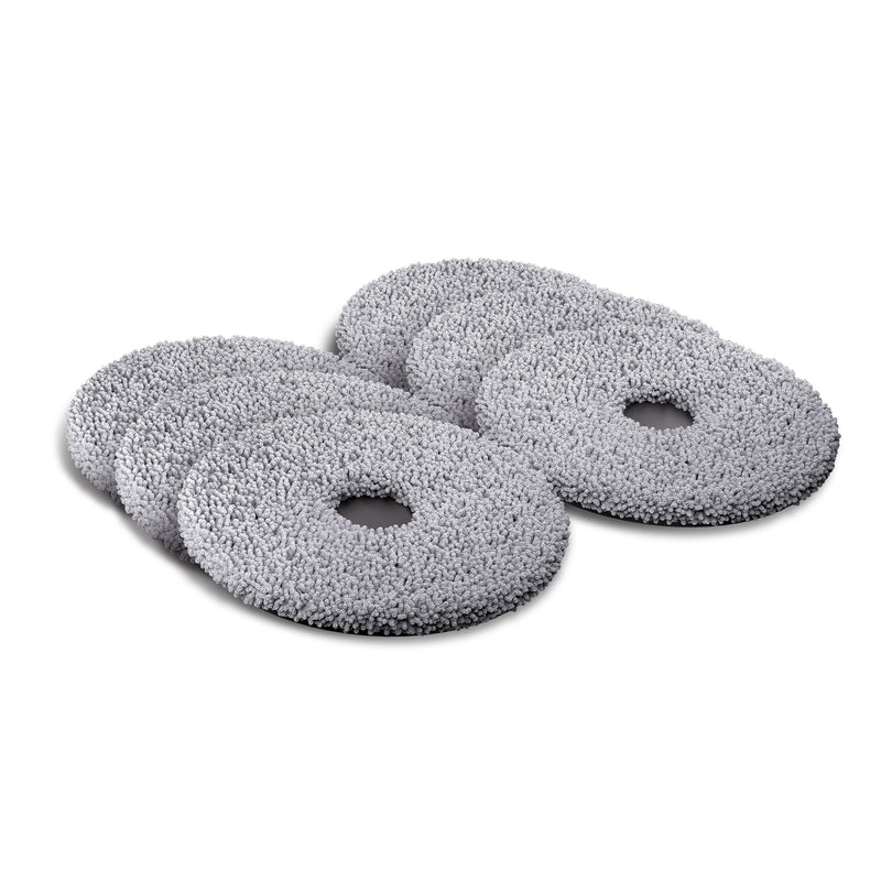 6-pk Replacement DualClean mop pads for Roomba Plus 575/515/415 Combo Robots, 6-Pack