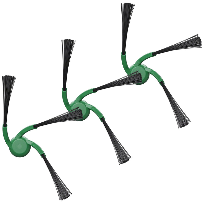 Anti-Tangle Edge-Sweeping Brush for Roomba Max 715 Vac Robot, 3-Pack