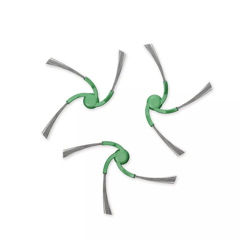 Anti-Tangle Edge-Sweeping Brush for Roomba 615, 675, 678 Robots, 3-Pack