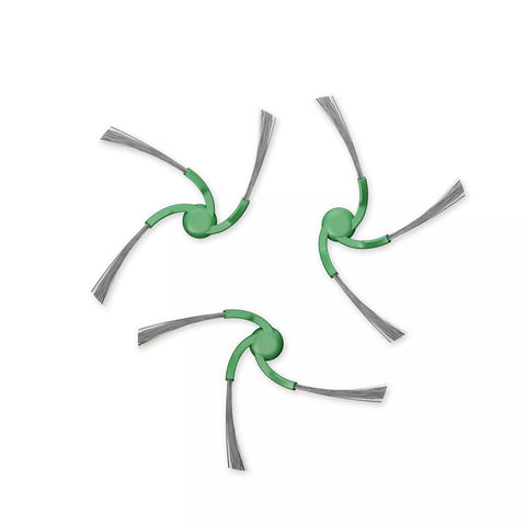 Anti-Tangle Edge-Sweeping Brush for Roomba 615, 675, 678 Robots, 3-Pack